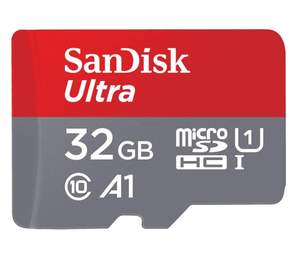 SANDISK microSD 32GB 120MB/s SDSQUA4-032G-GN6MA - 599055 - zdjęcie